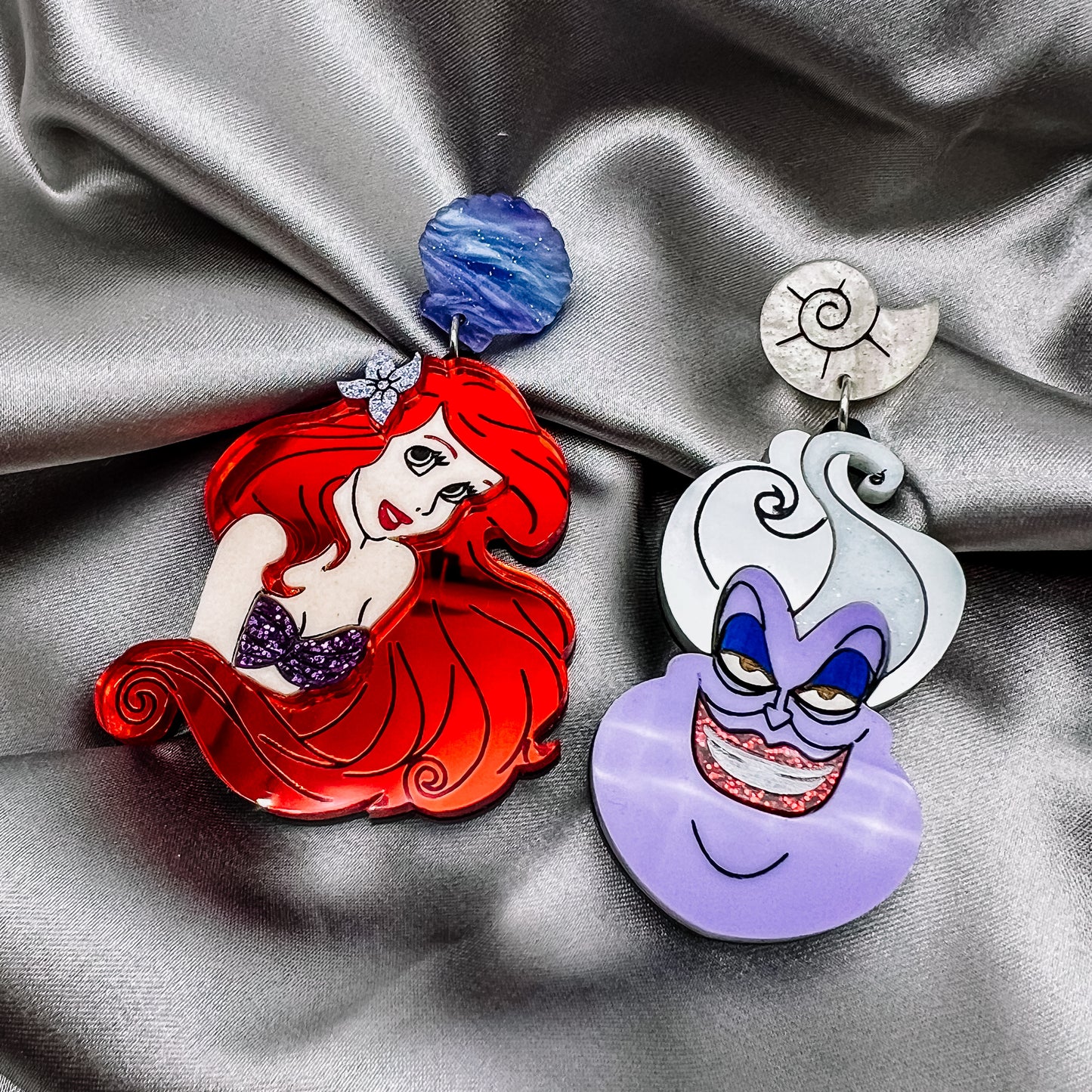 Ariel & Ursula Dangles