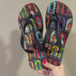 Horror Glass Flip Flops