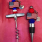 4th of July Wine Bottle Openers & Stoppers