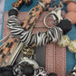 Keychain Wristlet with Wallet Bracelet