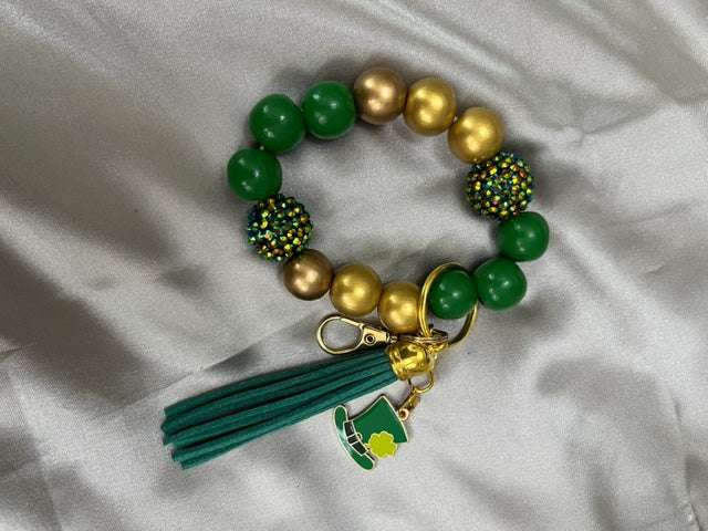 CLEARANCE Wristlet Keychains - St Patricks