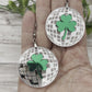 Shamrock Disco Ball Dangles