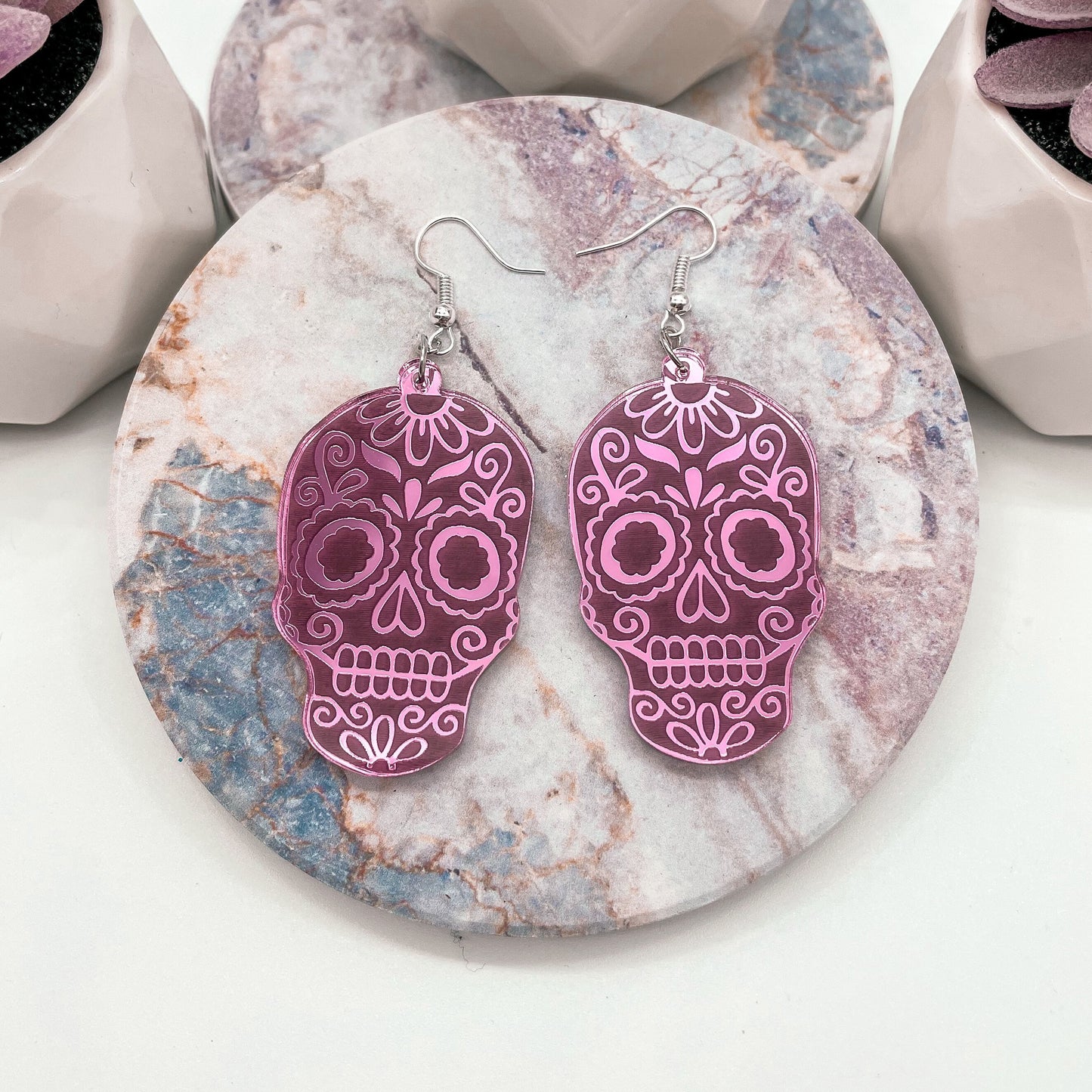 Sugar Skull Dangles