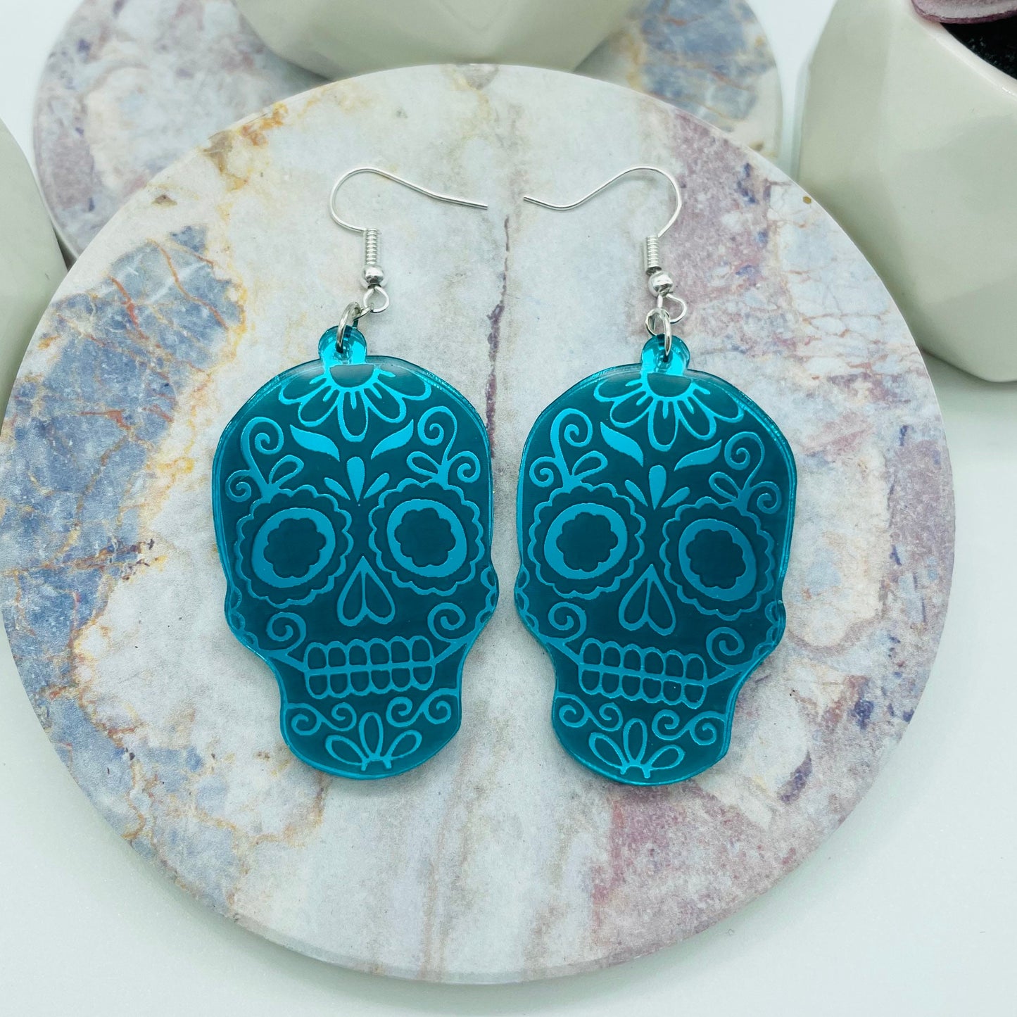 Sugar Skull Dangles