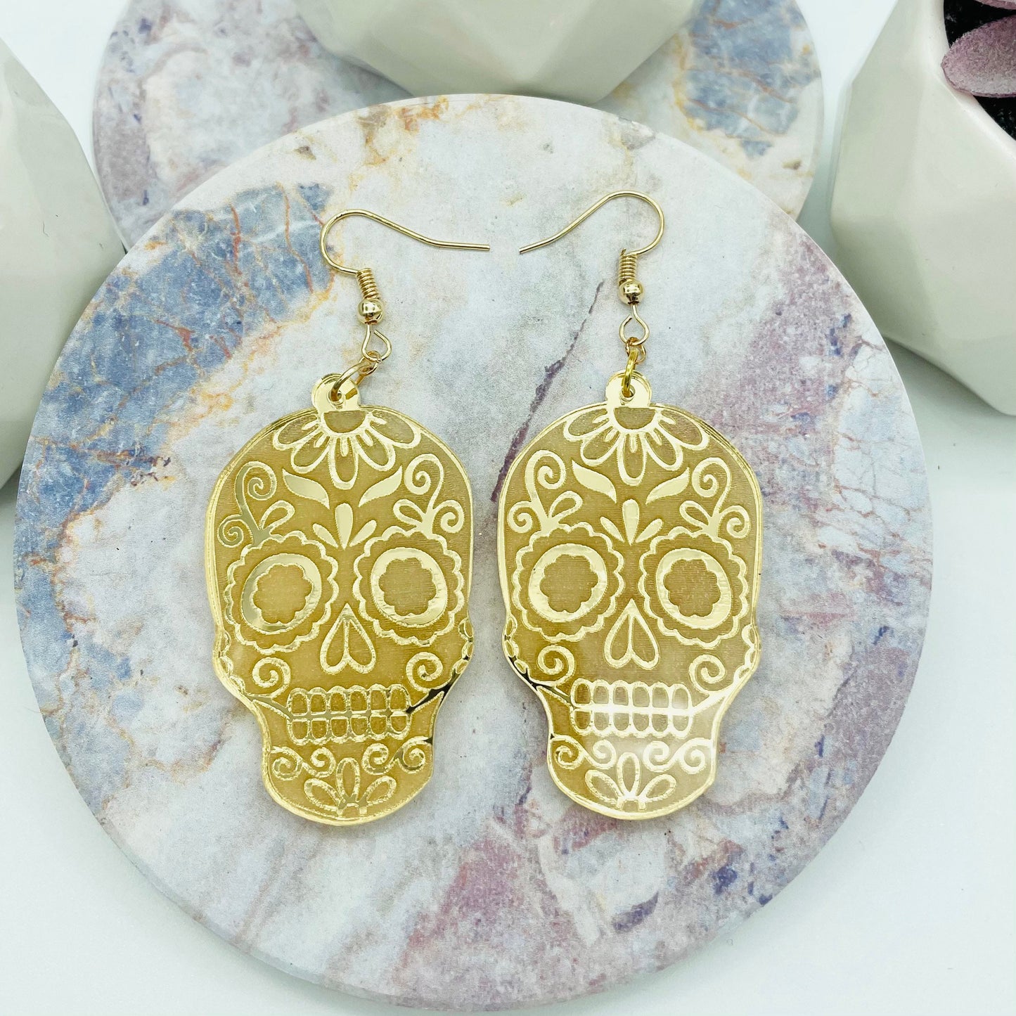 Sugar Skull Dangles