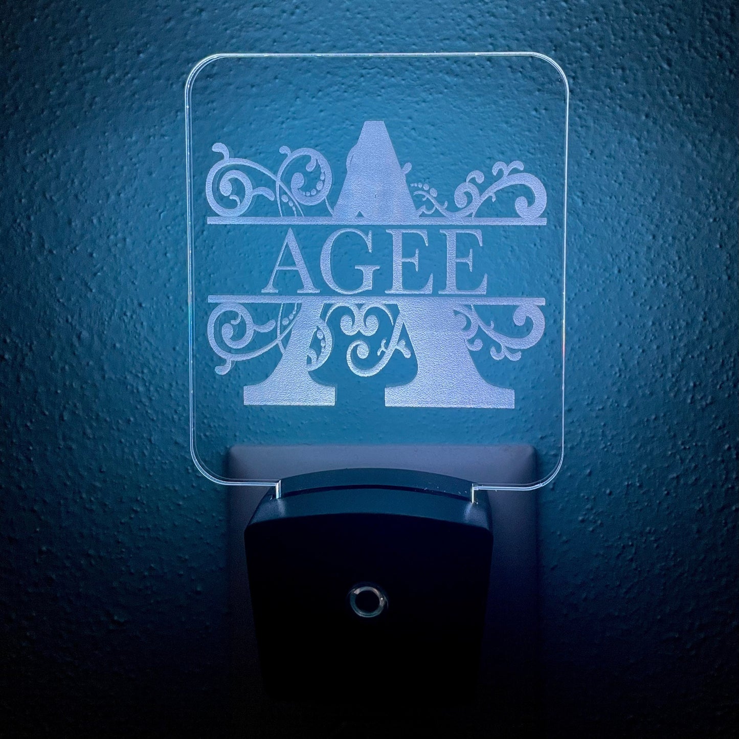 Personalized Plug In Nightlight - Monogram