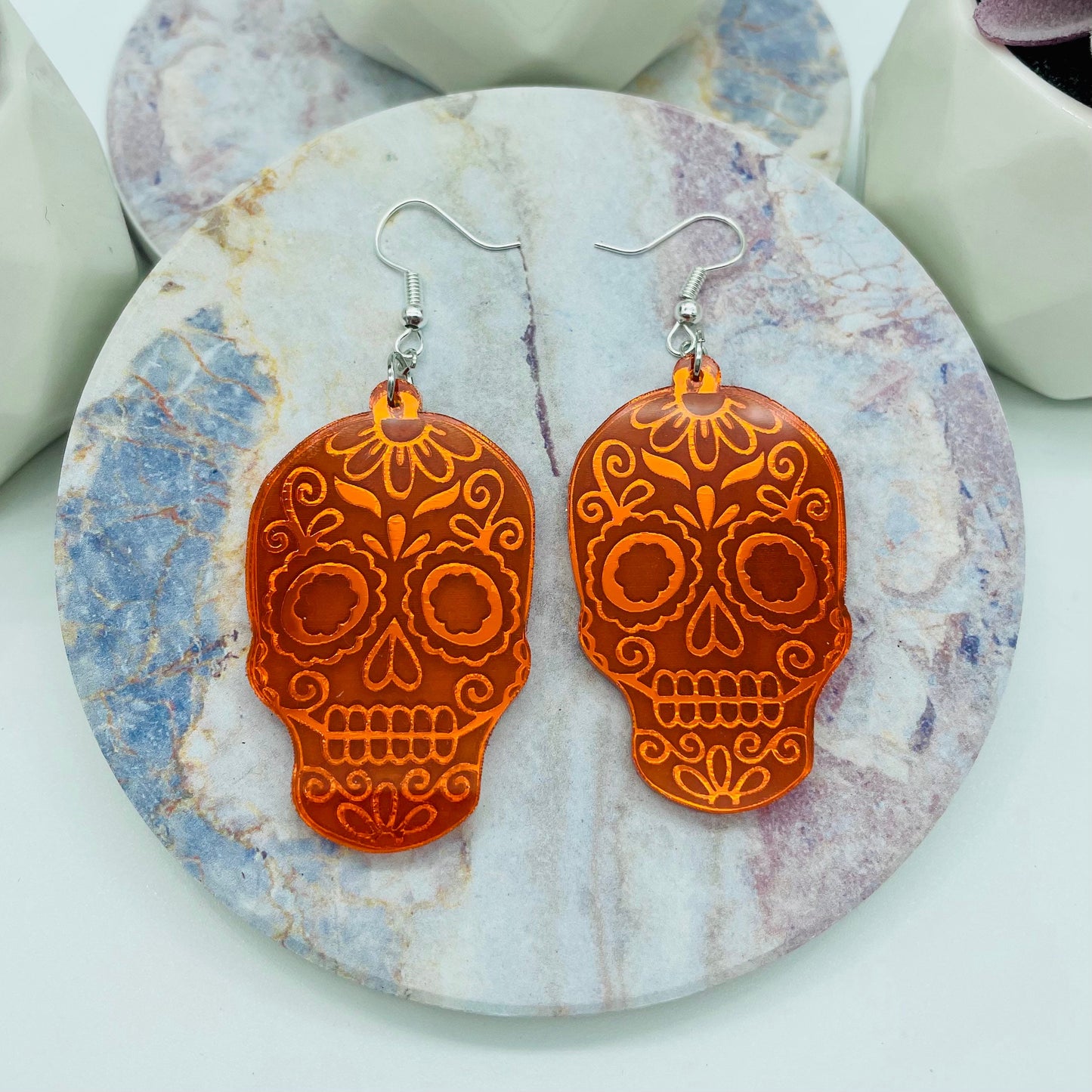 Sugar Skull Dangles