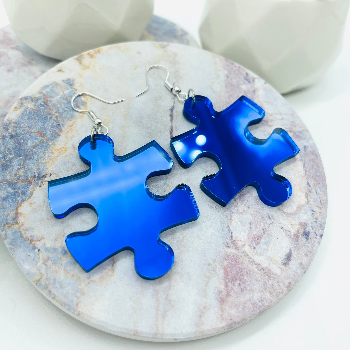 Autism Awareness Puzzle Dangles