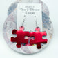 Autism Awareness Puzzle Dangles