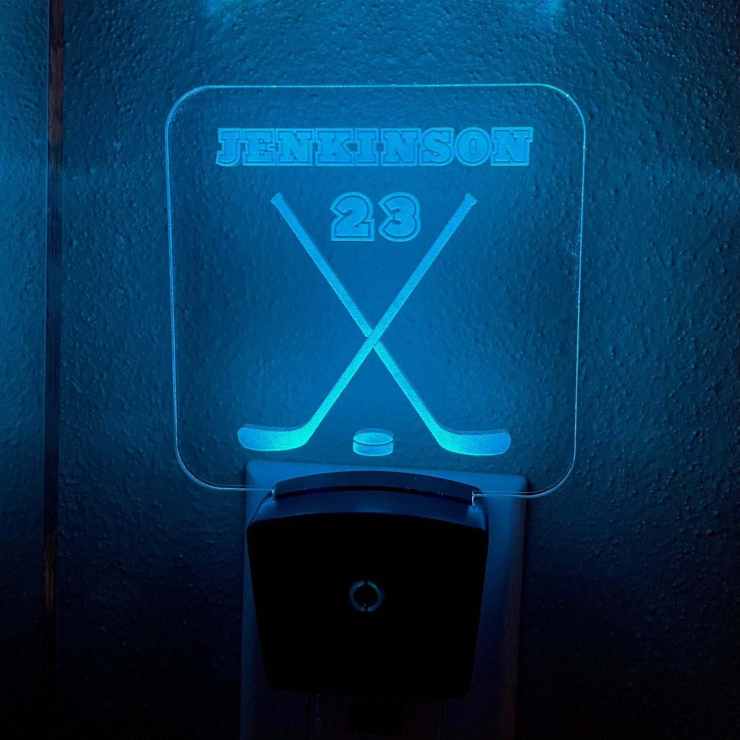 Hockey LED Plug In Nightlight