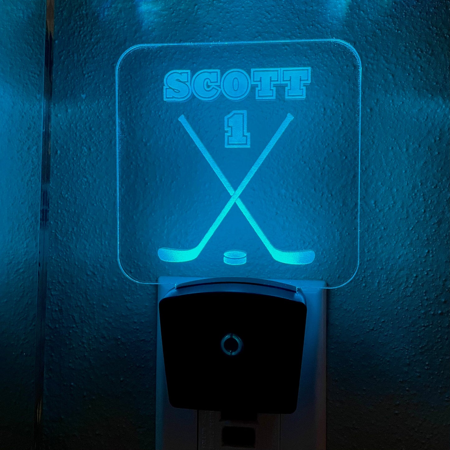 Hockey LED Plug In Nightlight