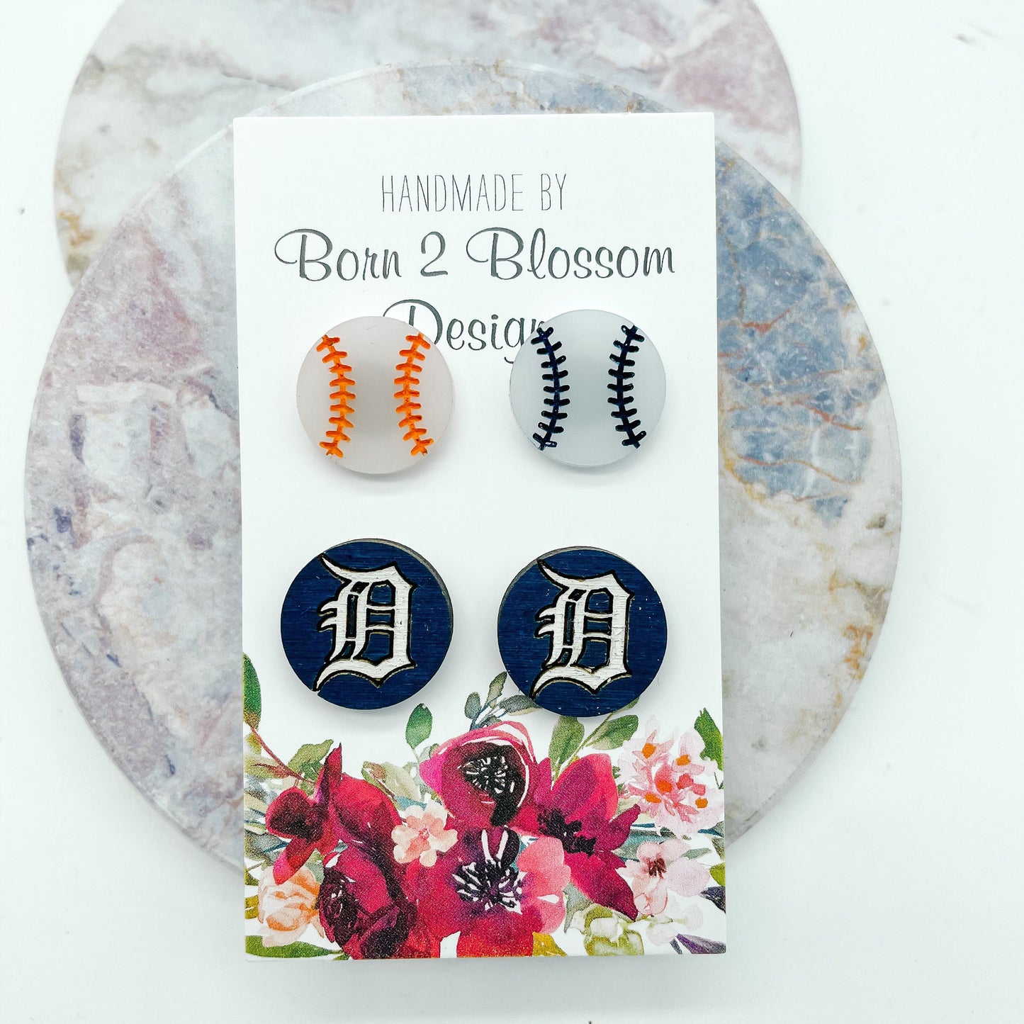 Detroit Tigers Stud Set