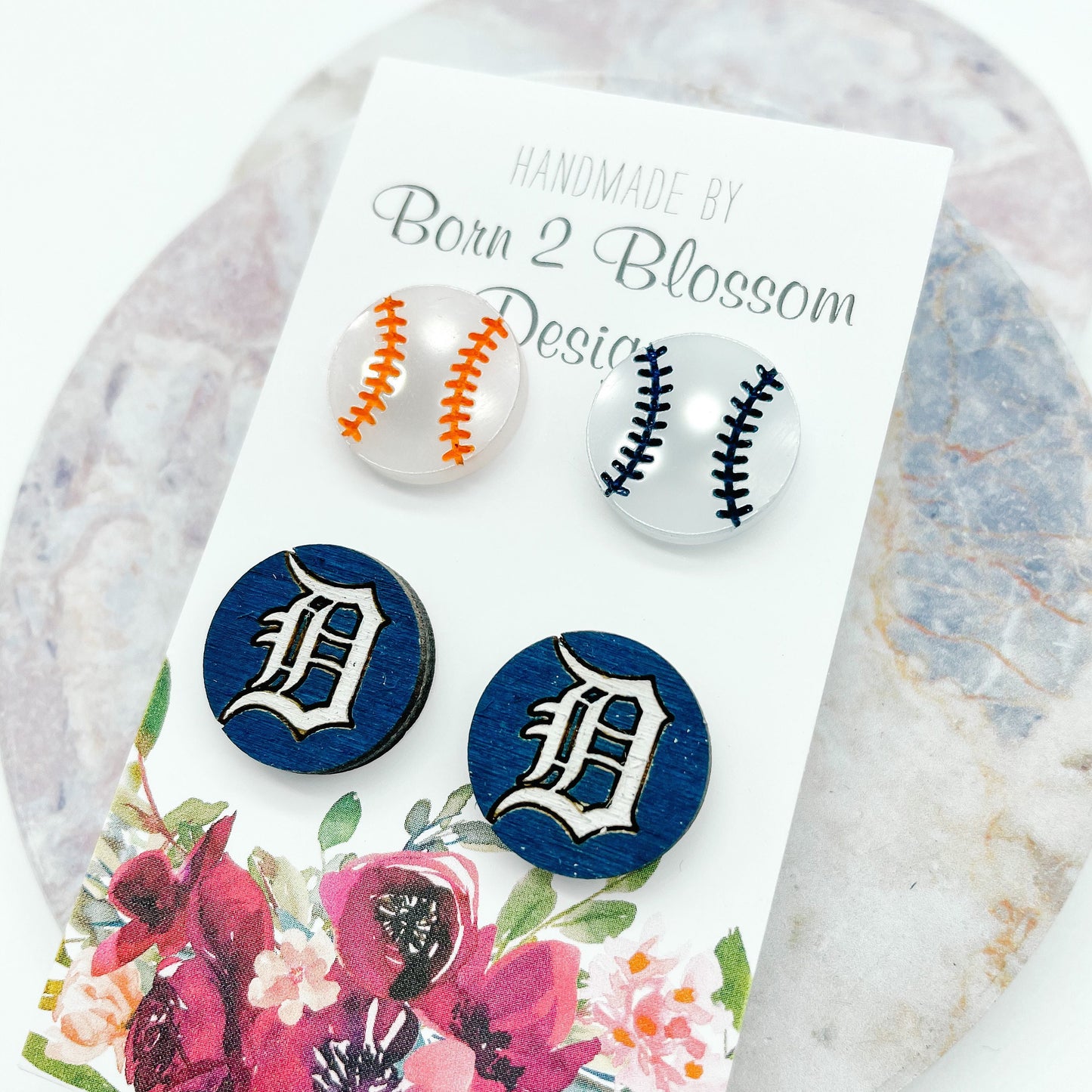 Detroit Tigers Stud Set