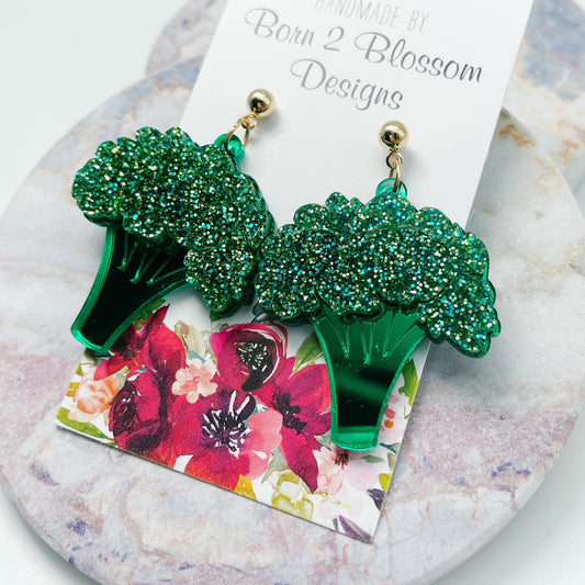 Broccoli Earrings