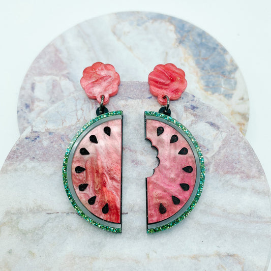 Watermelon Slices Dangles