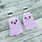 Pastel Purple Ghost Dangles