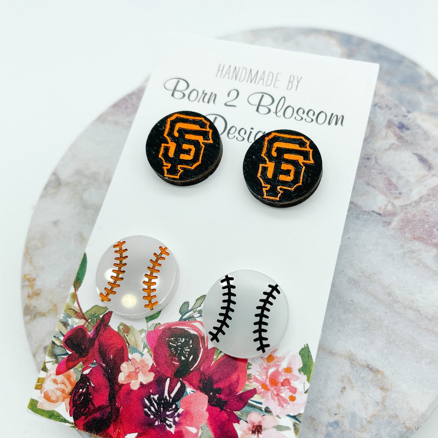 San Francisco Giants Stud Earring Set