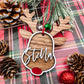 Personalized Reindeer Ornament