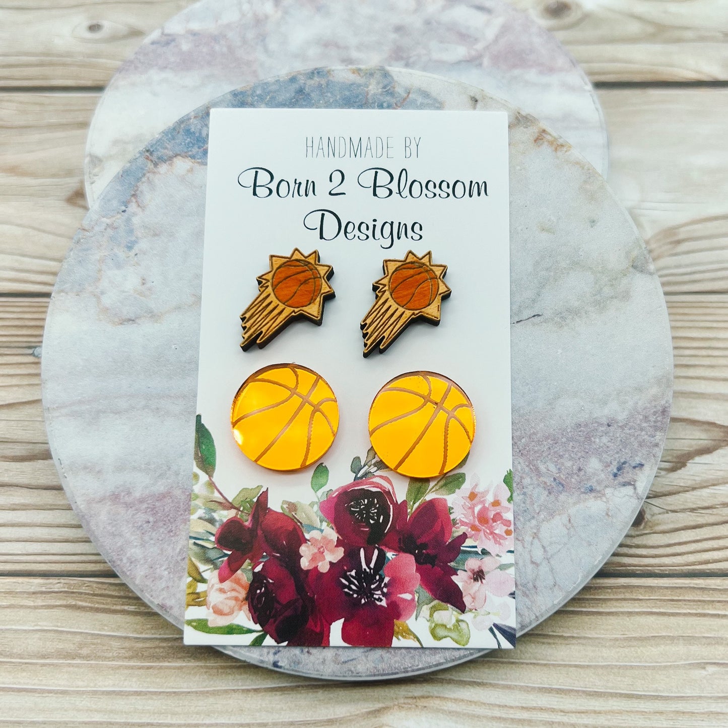 Phoenix Suns Stud Earring Set