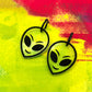 90s Alien Face Dangles