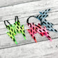 Lightning Bolt Fluorescent Dangles