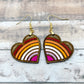Pride Lesbian Flag Dangles