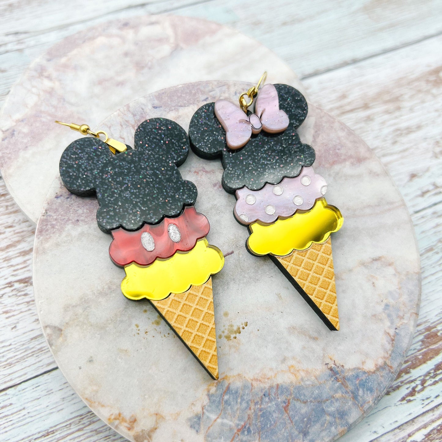 Mouse Ice Cream Dangles