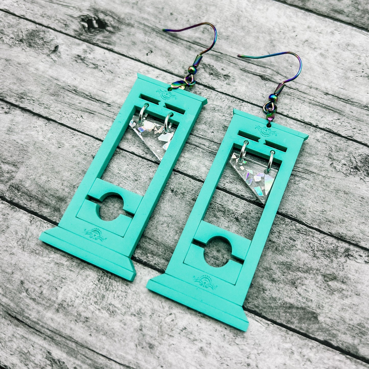 Pastel Guillotine Dangles