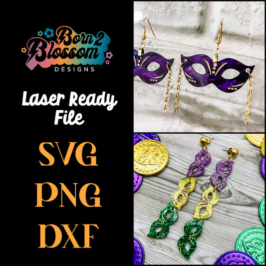 Mardi Gras Mask Bundle