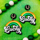 Retro Lucky Rainbow Dangles