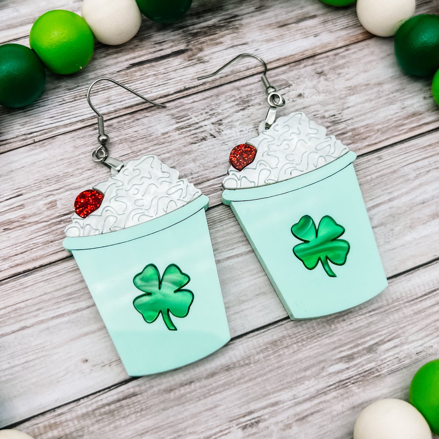 Shamrock Shake Dangles