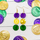 Mardi Gras Beads Dangles