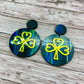 80s Shamrock Dangles