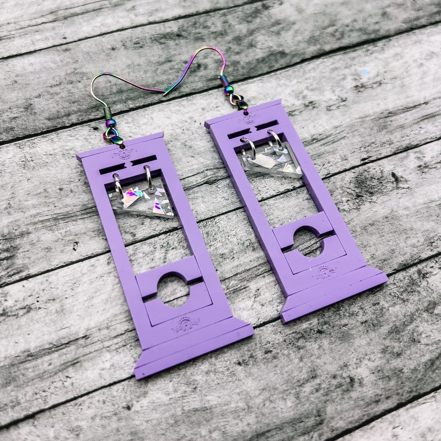 Pastel Guillotine Dangles