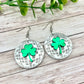 Shamrock Disco Ball Dangles