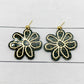 Daisy Brass Charm Dangles