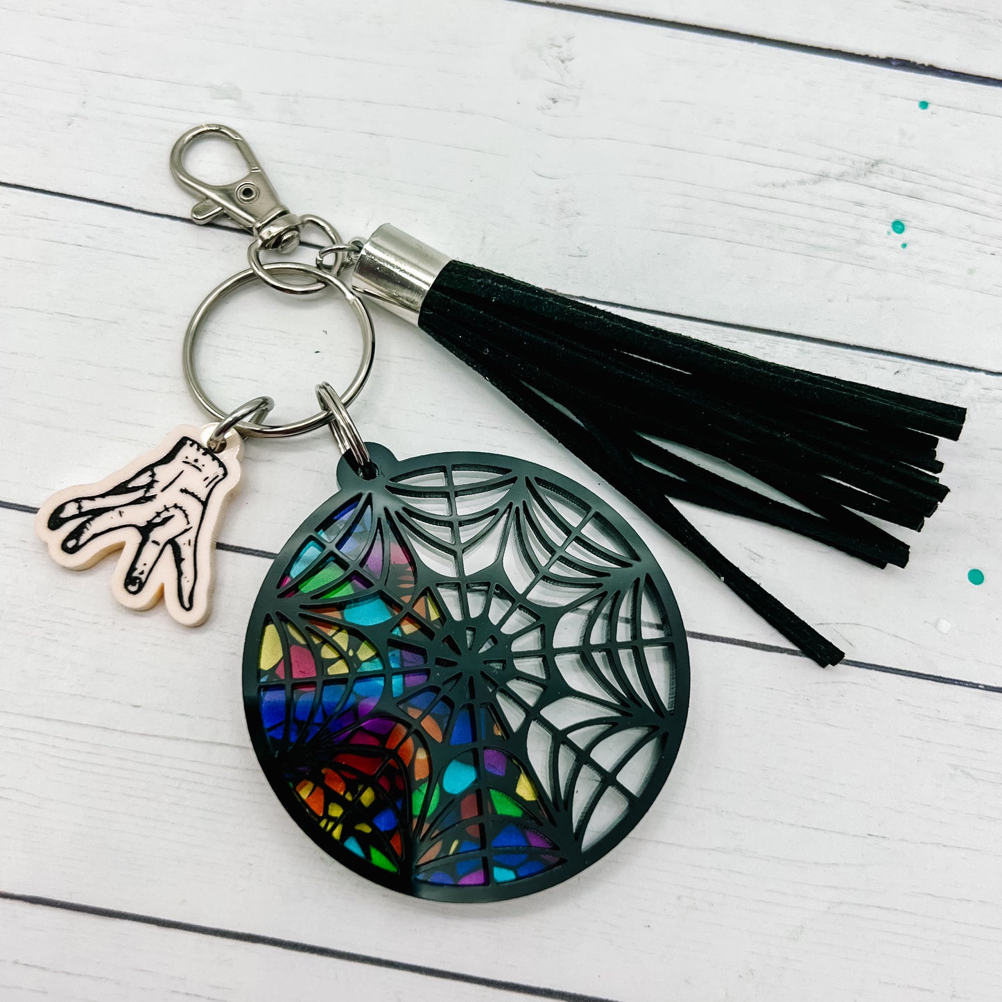 Stained Glass Window Keychain