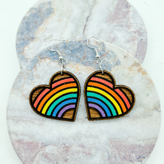 Pride Rainbow Flag Dangles